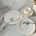 Bone keramische porselein servies sets voor restaurantplaten